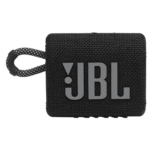 [GO3 NEGRO] PARLANTE PORTABLE JBL GO 3 4.2W RMS BLUETOOTH CONTRA AGUA/GOLPES NEGRO