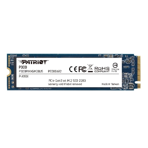 [P300P256GM28] SSD M.2 PATRIOT P300 256GB NVME