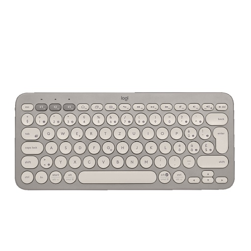 [920-011134] TECLADO LOGITECH K380 BLUETOOTH MULTIMEDIA MULTIDISPOSITIVO ESPAÑOL GRIS