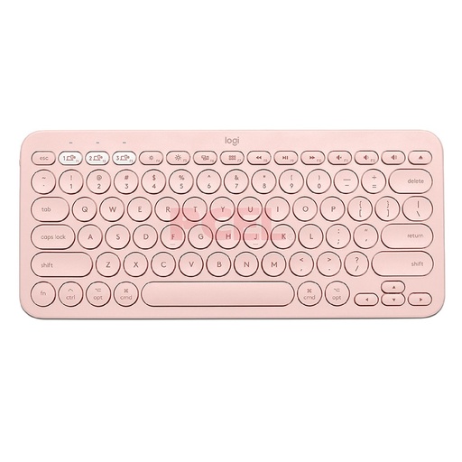 [920-009594] TECLADO LOGITECH K380 BLUETOOTH MULTIMEDIA MULTIDISPOSITIVO ESPAÑOL ORO ROSA