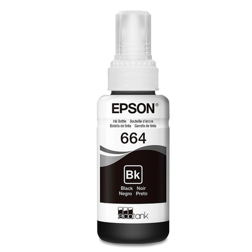 [T664120] TINTA DE RELLENO EPSON 664 NEGRO 70ML