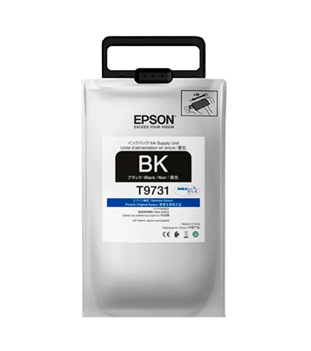 [T973120] TINTA DE RELLENO EPSON T973 NEGRO WF-C869R 402ML 22500PAGS